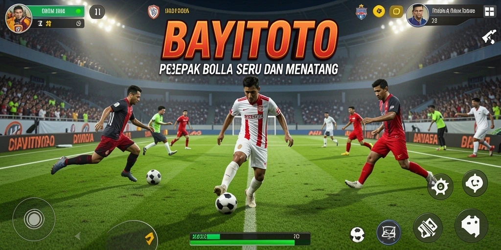 Screenshot gameplay <strong>BAYITOTO</strong> yang menunjukkan aksi seru di lapangan.