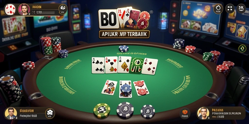 Tampilan gameplay Poker yang menarik dari BOSVIP88.