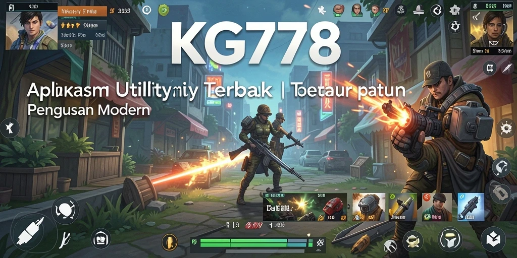 Tampilan antarmuka KG778 yang modern dan ramah pengguna.