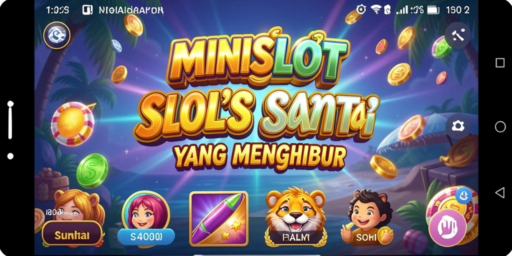 Tampilan gameplay MINISLOT yang menarik dan menghibur.