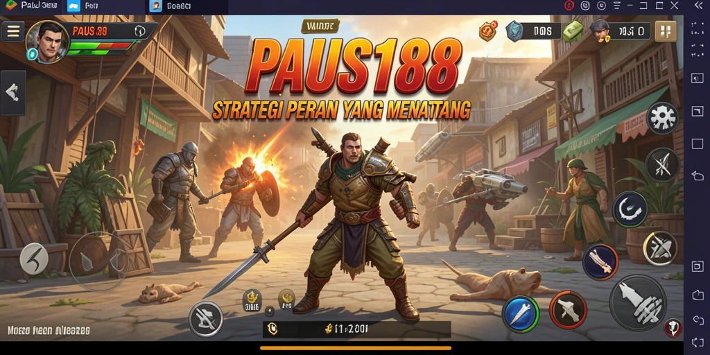 Tampilan gameplay PAUS188 yang menegangkan dan penuh strategi.