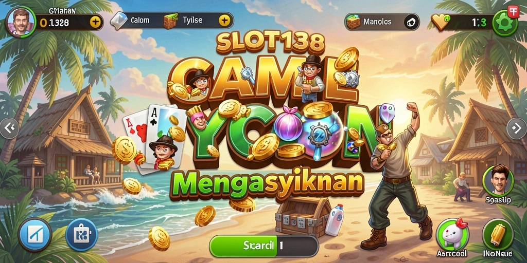 Tampilan screenshot SLOT138 yang menunjukkan gameplay Tycoon yang seru.