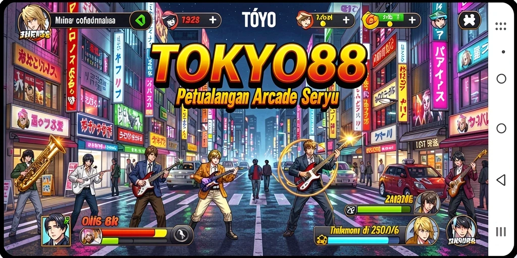 Screenshot gameplay TOKYO88 yang menunjukkan aksi seru dan warna-warni.