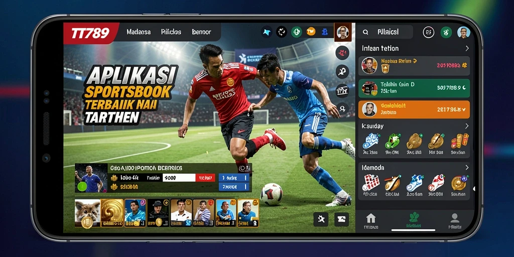 Tampilan gameplay Sportsbook yang menarik dan informatif dari TT789.