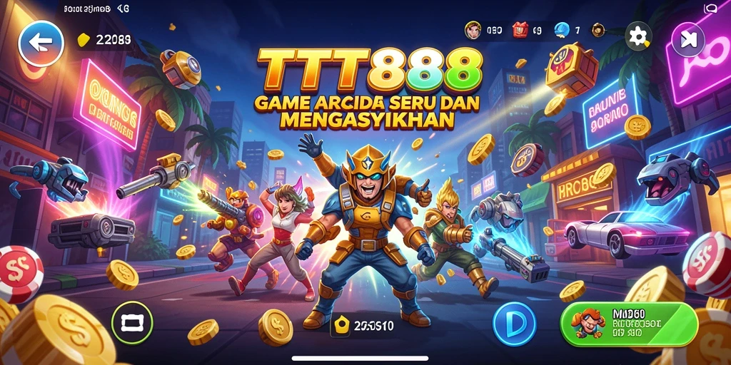 Screenshot TTT888 menampilkan gameplay seru dan penuh warna.