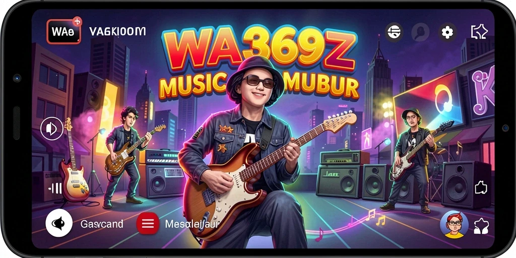 Screenshot gameplay WA369 yang penuh keseruan dalam bermain musik.