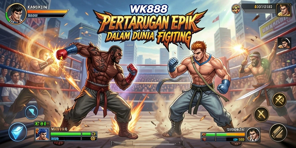 Gameplay seru dan grafis menakjubkan di WK888.