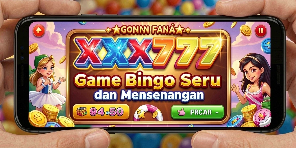 Tampilan screenshot utama XXX777 menampilkan gameplay Bingo yang seru.