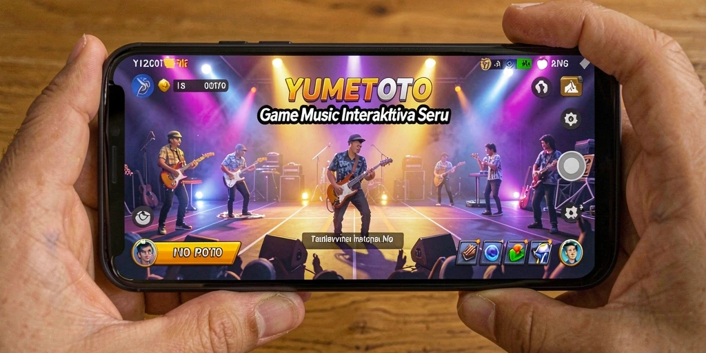 Tangkapan layar YUMETOTO menampilkan gameplay yang dinamis dan interaktif.
